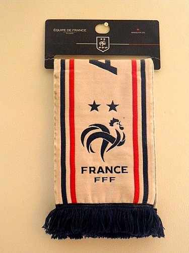 Echarpe fff allez france - echarpe, la