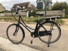 Vélo Hollandais électrique occasion. batterie récente Grande taille Starley Kemp