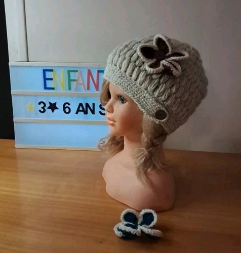 Bonnet enfant fille hiver 6 - bonnet,
