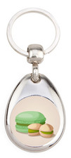 Macaron Pistache - Porte clé