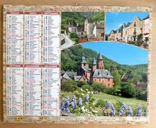 Almanach du Facteur 2015  Calendrier Oberthur  Les plus beaux villages de France
