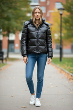 Doudoune Femme Veste À