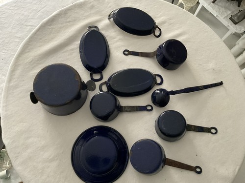 Dinette tole émaillée - dinette,