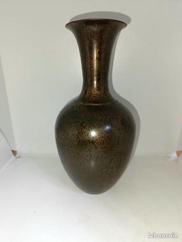 Ancien vase bronze ou - ancien,