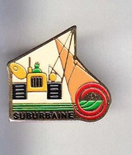 RARE PINS PIN'S .. AGRICULTURE TRACTEUR TRACTOR TRAVAUX SPECIAUX SUBURBAINE ~BG