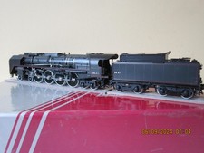 Rare LEMACO  HO-098/1 Locomotive Vapeur 242 A1 Sncf  Vert Brass Laiton Fulgurex