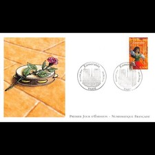 FDC LNF - Destinées romanesques. Esmeralda - 30/8/2003 Paris