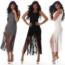 Femmes Robe Tricotée Stretch