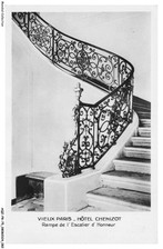 AQZP8-0569-75 - PARIS - Hotel Chenizot - Rampe de l'Escalier d'Honneur