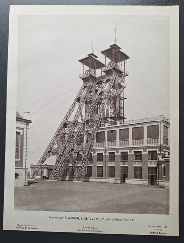 Planche gravure 1932 - gravure, :
