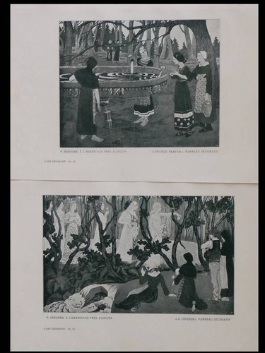 Paul serusier panneaux pour - paul,