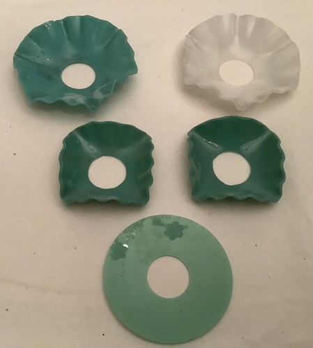 Lot coupelles bobèches - 5,