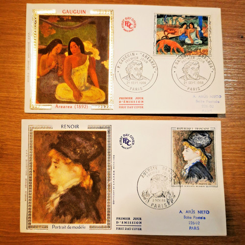France lot 2 enveloppes - france,