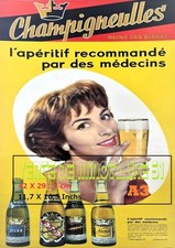 Biere Champigneulles 1958- Poster A3 Plastifié