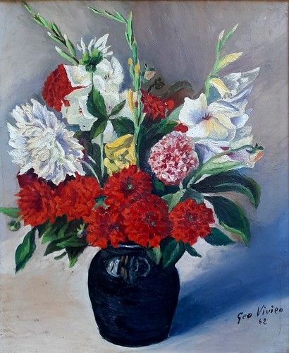 Tableau 1962 composition - tableau,