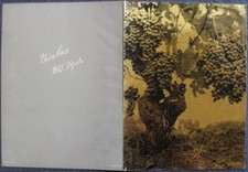 Encart dépliant VINS NICOLAS "Pied de Vigne Or & Noir" 1933 impression Draeger 