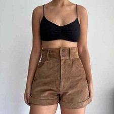 Véritable Cuir Taille Haute