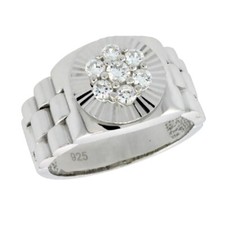 Bague De Style En Argent