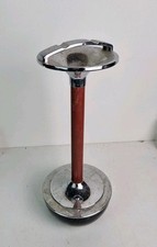 Cendrier Ianthe Sur Pied,Retro , Chrome, Vintage, Ancien, Made In England. 
