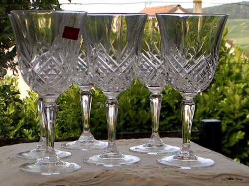 Verres vin rouge - 6,
