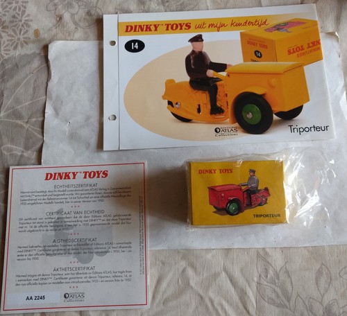 Atlas dinky toys triporteur - toys,
