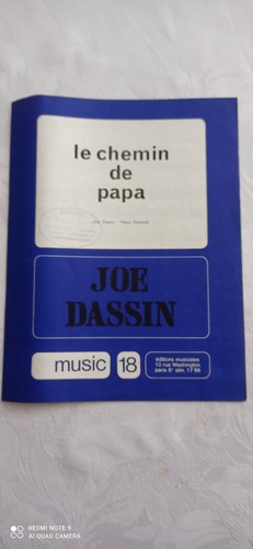 Partition joe dassin - partition,