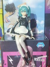Figurine Hatsune Miku en soubrette assise