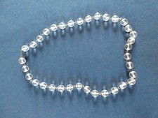 Ancien COLLIER de PERLES verre cristal pour LUSTRE APPLIQUE complément PAMPILLES