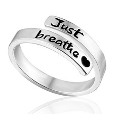 Bague Just Breathe pour Femme