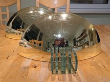 Paire d'appliques art déco style Perzel