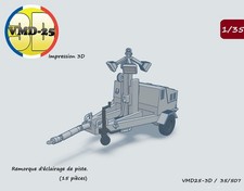 Remorque d'éclairage de