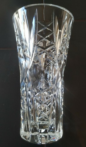 Vase vintage en cristal de