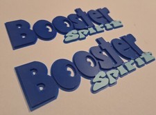 autocollant booster 3d ancien modele couleur polini