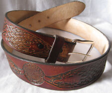 CEINTURE CUIR MOTIF  AIGLE