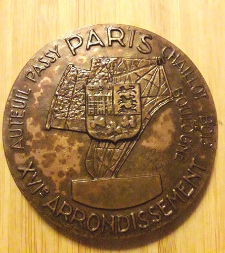 Médaille officielle paris - paris, xvi