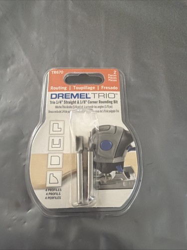 Dremel trio router bits - trio, tr670