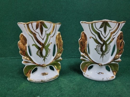 Paire vases vieux paris - paire, en