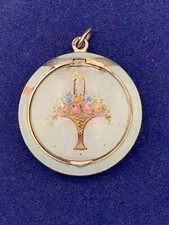 Ancienne boîte circulaire en