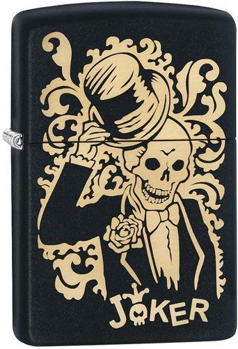 Briquet zippo gentlemen - briquet, skull