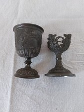 coquetiers anciens en étain