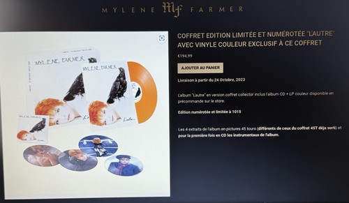 Mylene farmer l autre - farmer,