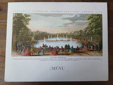 menu du paquebot ANTILLES 31