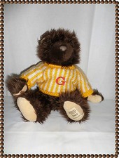 δ - Peluche Ours Pull Jaune
