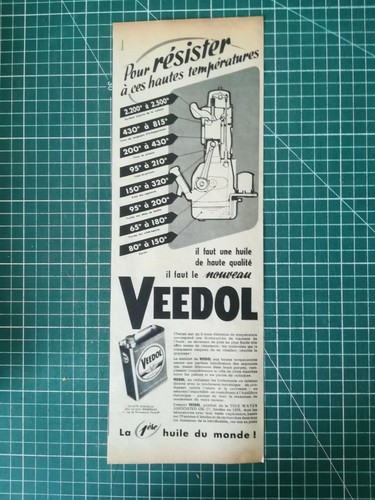 277 publicité ancienne 1950 - 277,