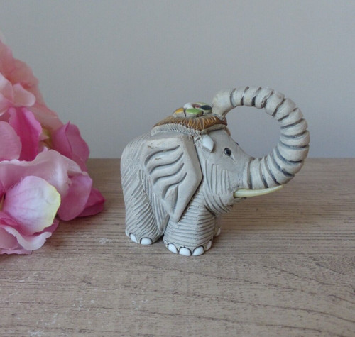 Figurine éléphant argile