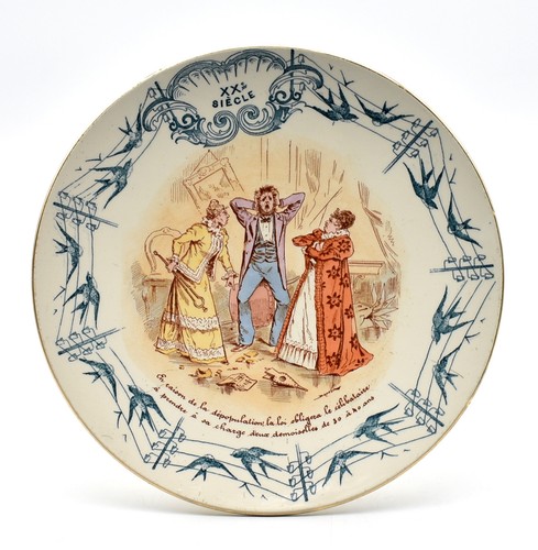 Assiette xxème siècle - le,