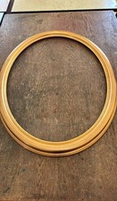 CADRE Ovale Bois Doré France