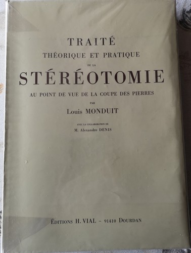 Traité stéréotomie - traité,