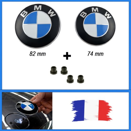 Emblème logo bmw 82mm - 2x,
