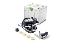 Plaqueuse de chants FESTOOL CONTURO KA 65-Plus + Plateau de guidage - 577836